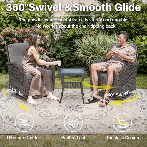 Belord Expansive 10 Pieces Outdoor Patio Furniture Set - Image 4