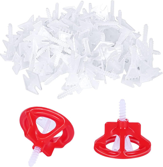 Professional Tile Leveling System Kit，Anti-Loosening Spacers/Wall, Bathroom Tiling - 1/32" Precision Alignment & Grout Spacing Tools(1000base, 1/32)