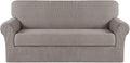 Turquoize Stretch Sofa Slipcover 2 Pieces Sofa Cover Couch Cover by Turquoize