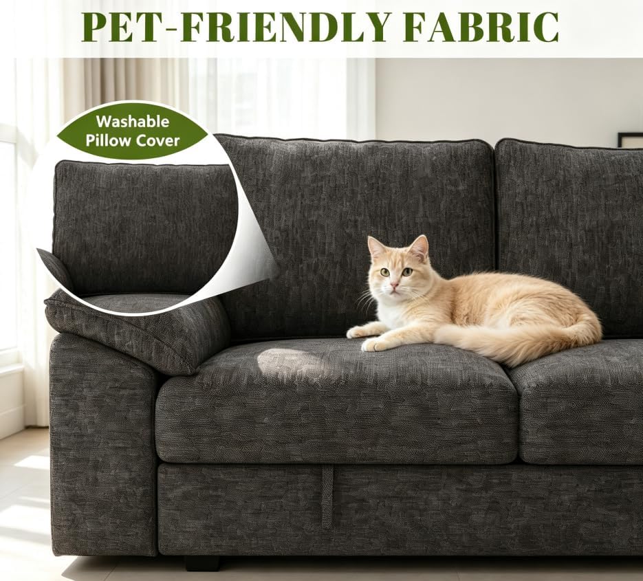 85 Inch Modular Sectional Sofa - Image 3