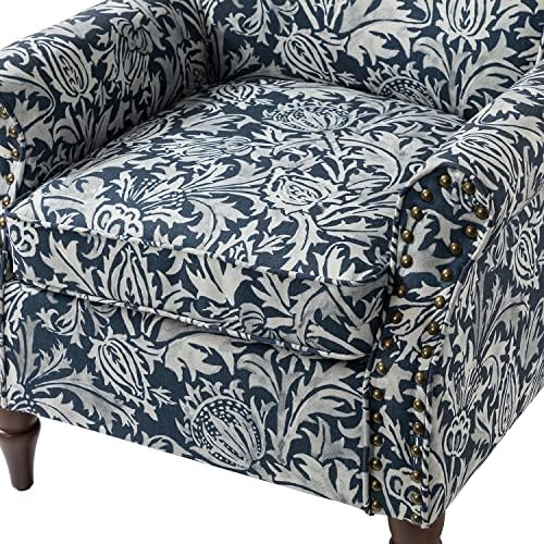 HULALA HOME Traditional Floral Accent Chair - Image 6