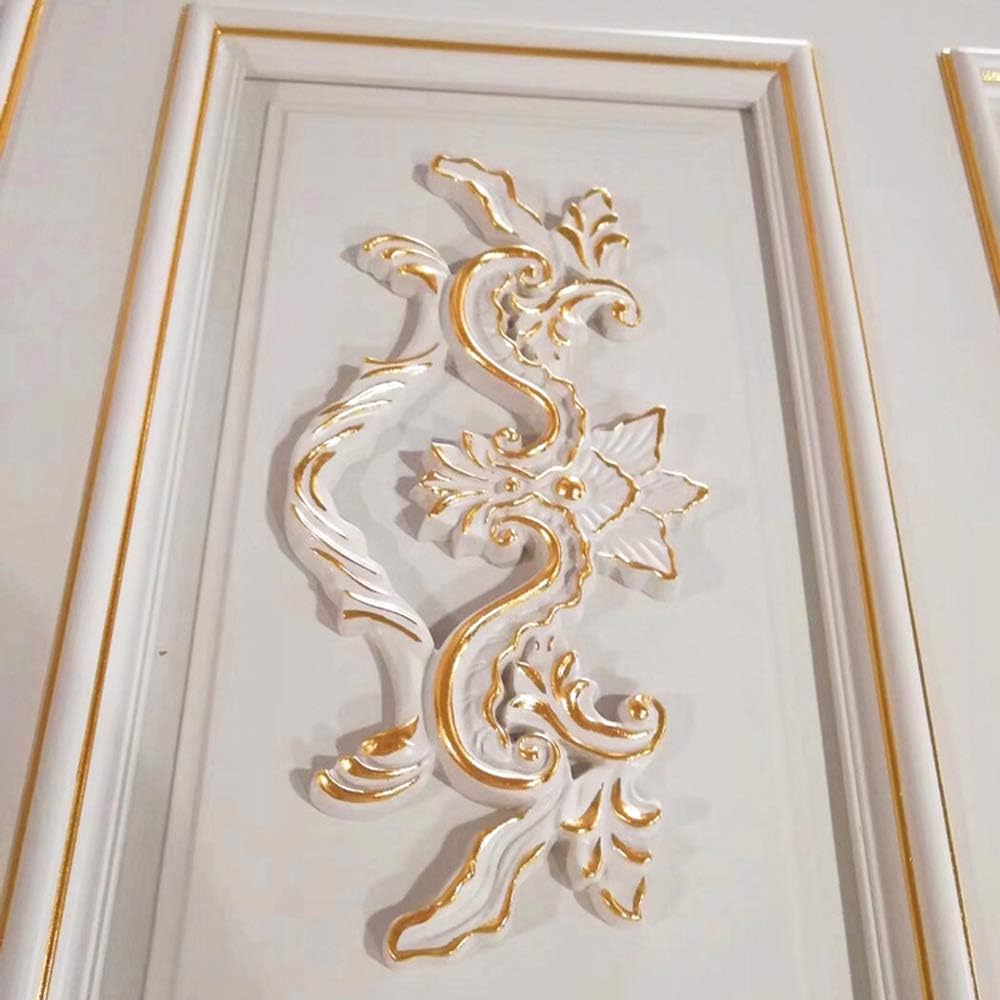 KINNO Imitation Gold Foil Sheets - Rose Gold Leaf Paper Multipurpose for Nails, Handcrafts, Picture Frames, Arts Decoration, Sculpture, Wall, Line, and Furniture, 100 Sheets 3.15 by 3.35 Inches