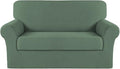 Turquoize Stretch Sofa Slipcover 2 Pieces Sofa Cover Couch Cover by Turquoize