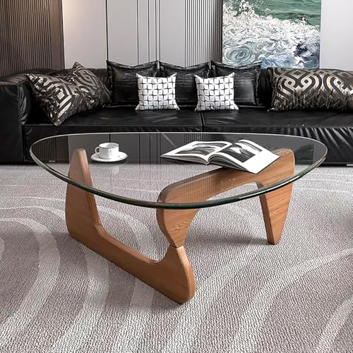 Modern Glass Coffee Table, Mid Century Small Coffee Table, Coffee Table - Image 6
