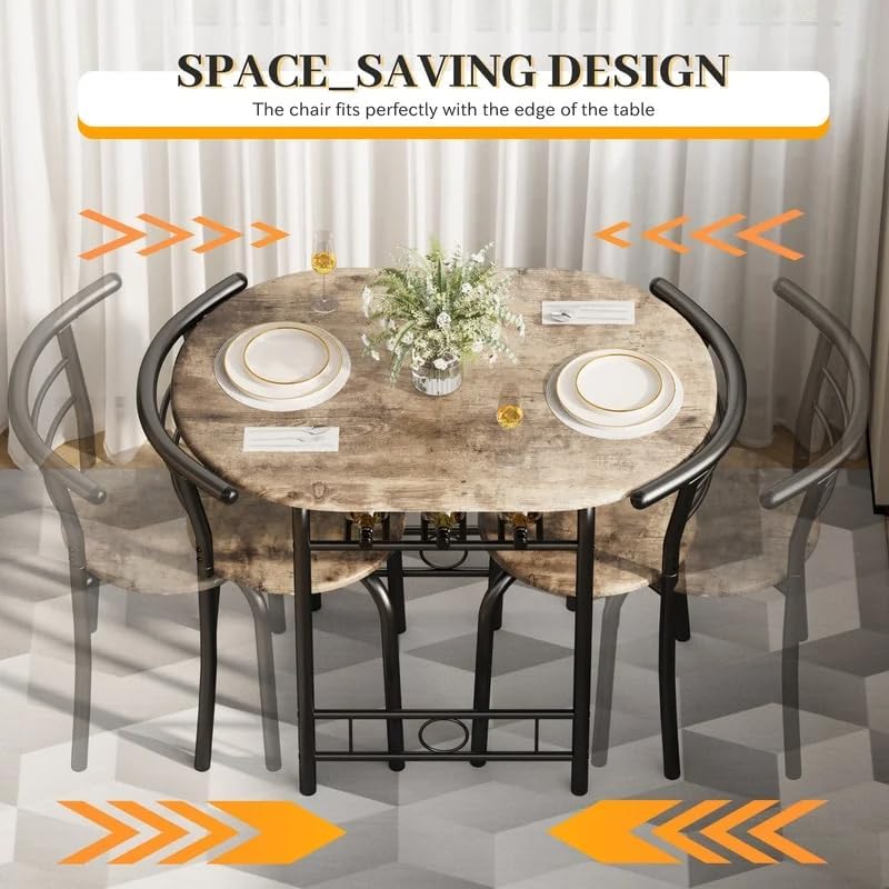 Shahoo 3-Piece Dining Table Set - Image 2