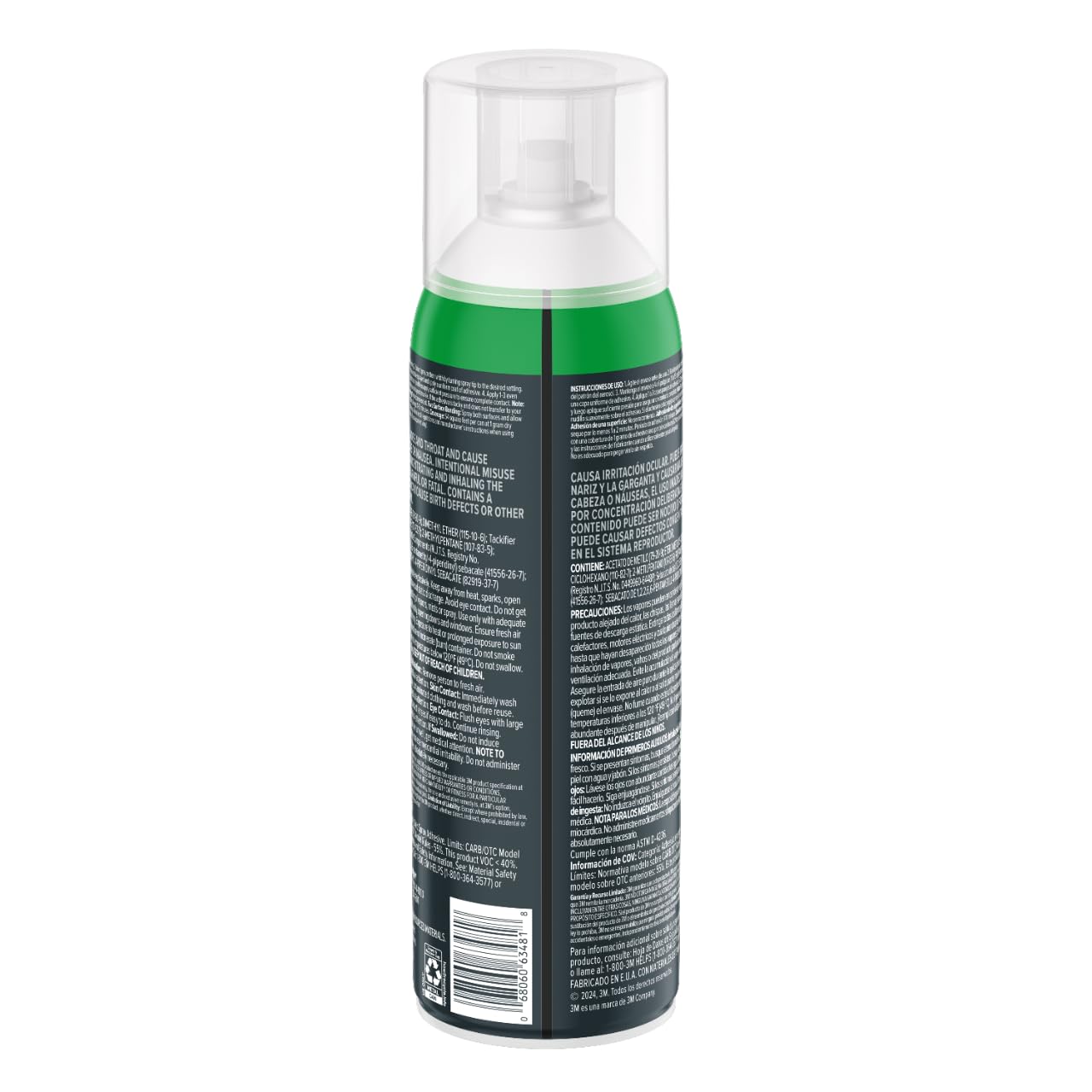 3M Max Strength 90 Multi-Surface Contact Adhesive, 12.6 oz., Low VOC, Max Bond, Heat & Water Resistant, Adjstable Spray for Metal, Wood, Plastics, Laminates, and Concrete (99-NAT)