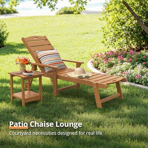 LUE BONA Chaise Lounge Chairs Set - Image 4