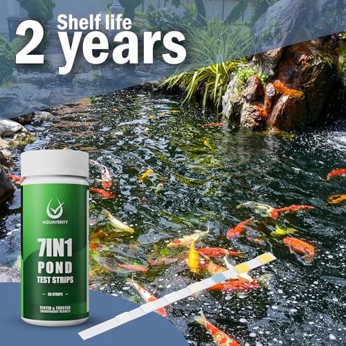 7-in-1 Pond Test Strips Accurate Pond Water Test Kit - Image 7