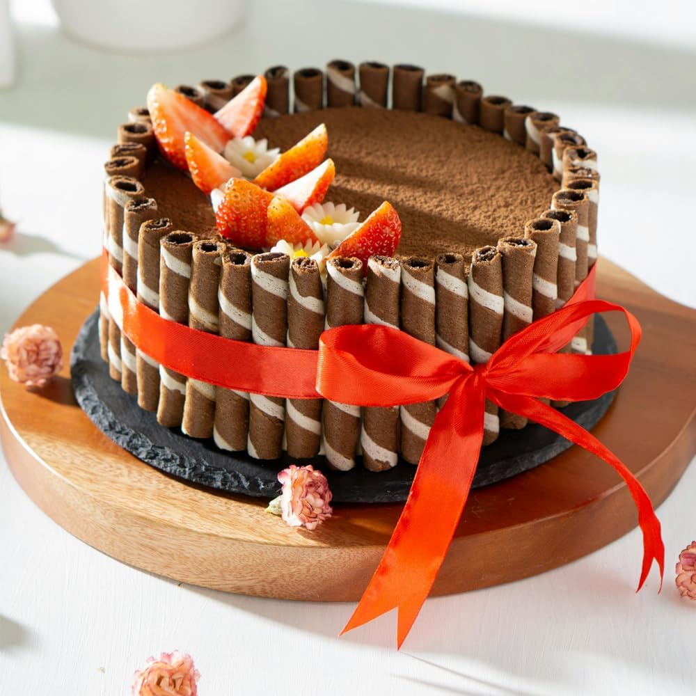 1-1/2" Width x 50 Yards Satin Fabric Ribbon, Burgundy Ribbon Perfect for DIY Bows, Swags, Gift Wrapping, Craft, Flower Bouquet, Christmas and Party Decoration