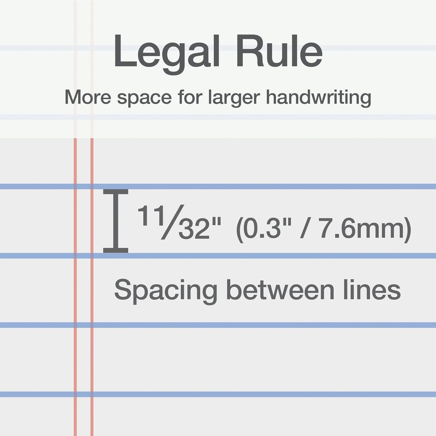 Oxford 8.5 x 11 Legal Pads, Wide Ruled, White Paper, 50 Sheets Per Writing Pad, Made in the USA (74030) | (Pack of 72)