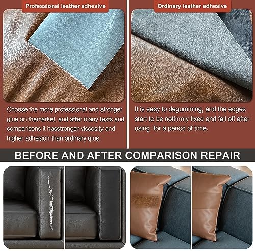 Leather Repair Patch Tape Kit, Self Adhesive Leather Repair - Image 4