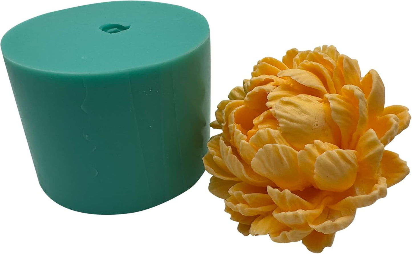 3D Chrysanthemum Flower Candle Wax Silicone Mold, DIY Resin Epoxy Flower Craft Molds Aroma Gypsum Polymer Decoration Arts Silicone Mould