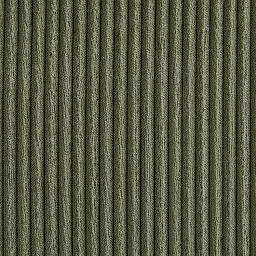 Topeakmart Corduroy Recliner Chair Home Theater Seating Dark Green - Image 7