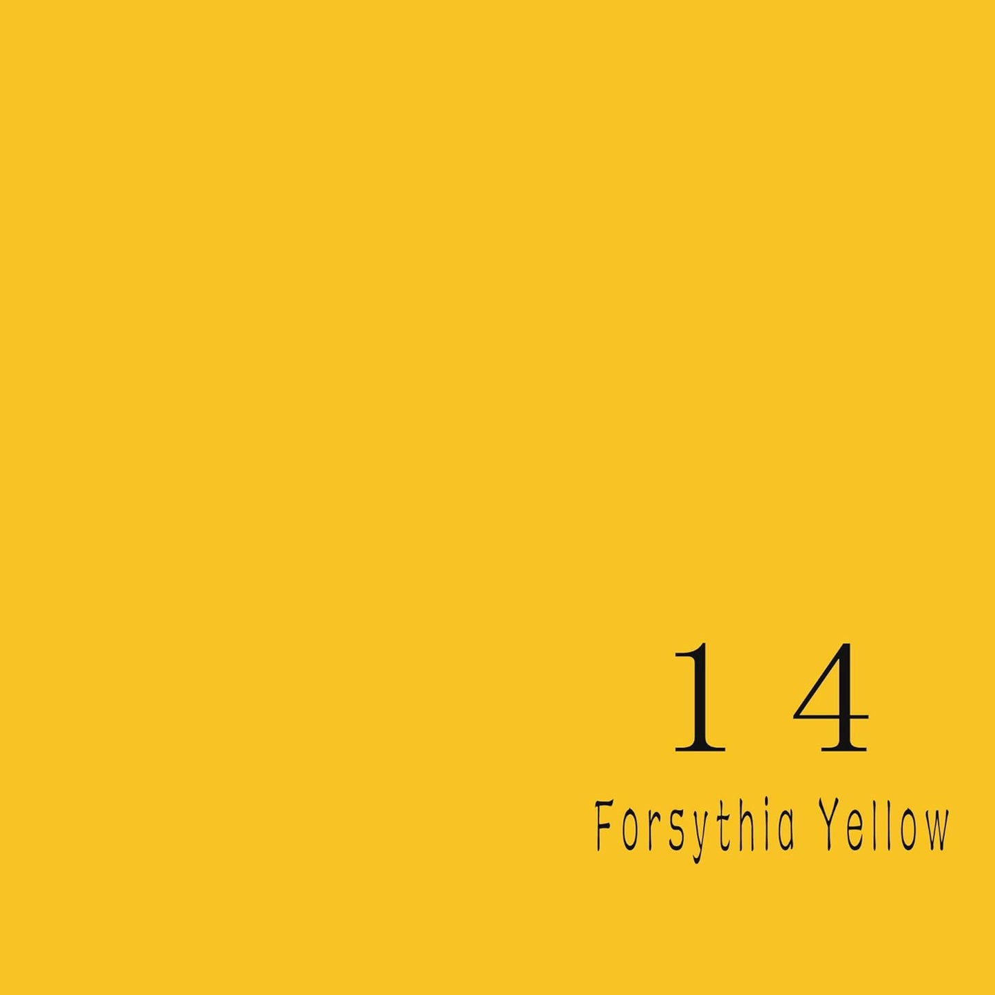 Seamless Photography Background Paper Roll, Yellow Photo Paper Backdrop for Photography, Video and Streaming (82''x16' Forsythia Yellow)
