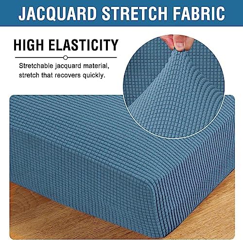 H.VERSAILTEX Super Stretch Individual Seat Cushion Covers Sofa Covers Couch - Image 4