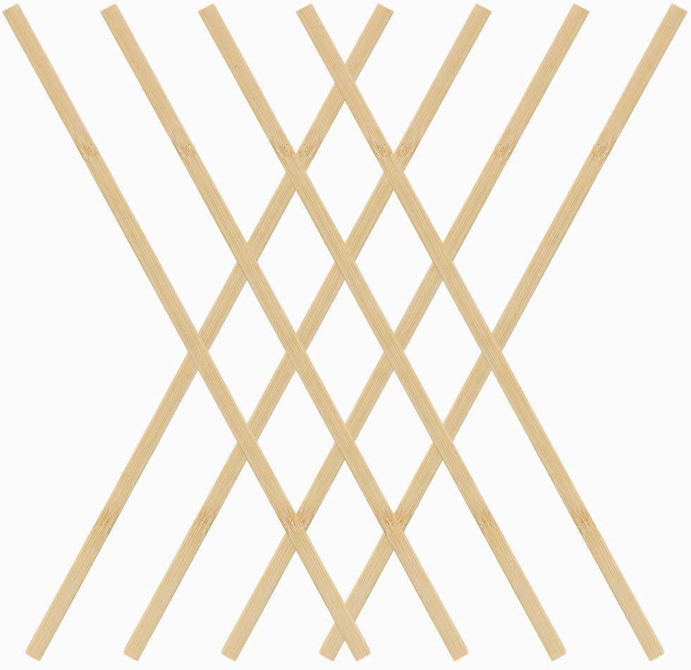 Pllieay 400 Pieces Bamboo Sticks Wood Extra Long Sticks for Crafting (15.7 Inches Length × 3/8 Inches Width)
