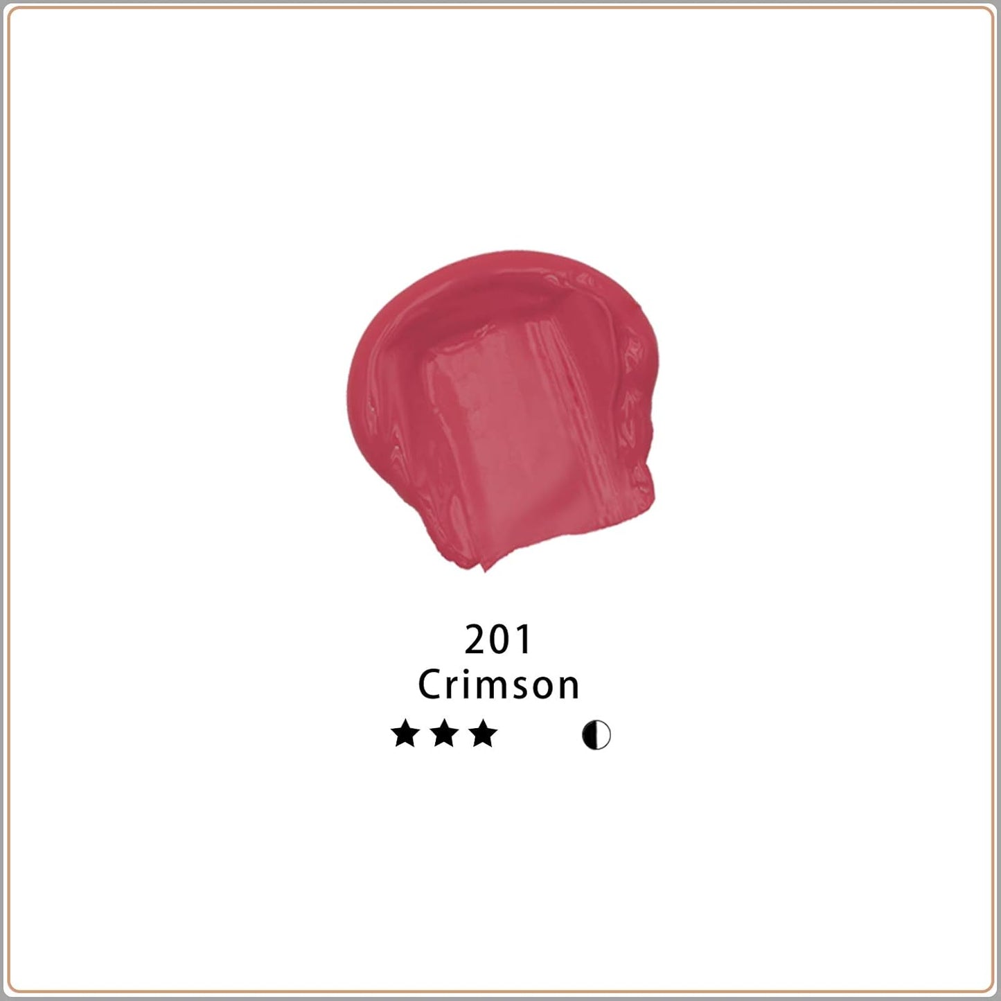 Artecho Red Acrylic Paint, Crimson Red Paint (120ml / 4.05oz) Tubes, Art Craft Paints for Canvas, Rock, Stone, Wood, Fabric, Art Supplies