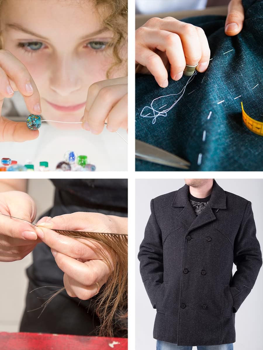 Mandala Crafts Bonded Nylon Thread Burnt Orange Heavy Duty Sewing Threads - 415 YDs Size 346 210D T350 Tex 350 Thread for Leather Jeans Weaving Outdoor Marine Upholstery Threads