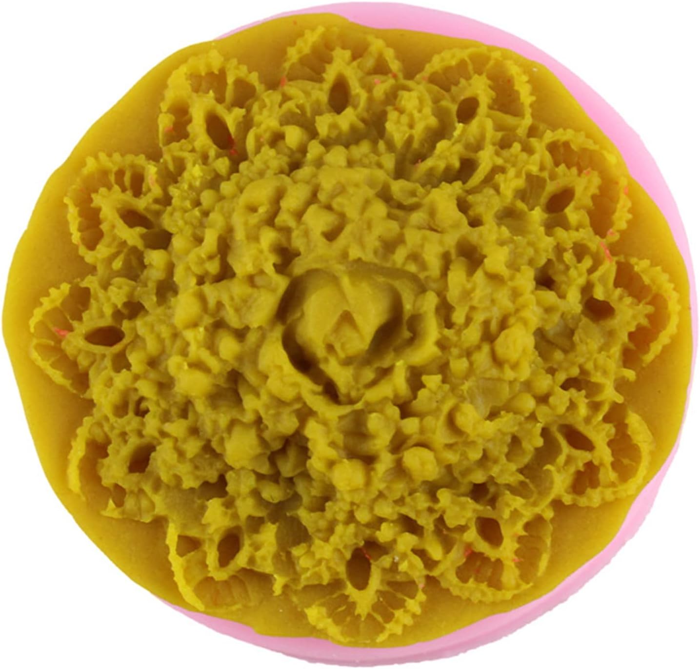 Lace Flower Silicone Mold for Candle, Soap, Fondant, Cake Decorating, Chocolate, Candy,Ploymer Clay