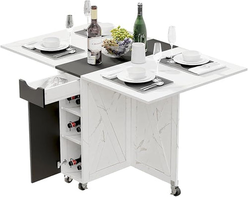 3imothrix Folding Dining Table, Dinner Table by 3imothrix