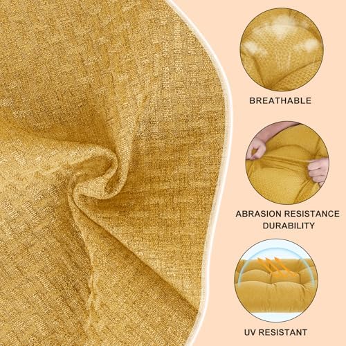 Rocking Chair Cushions Indoor High Back Set - Image 3