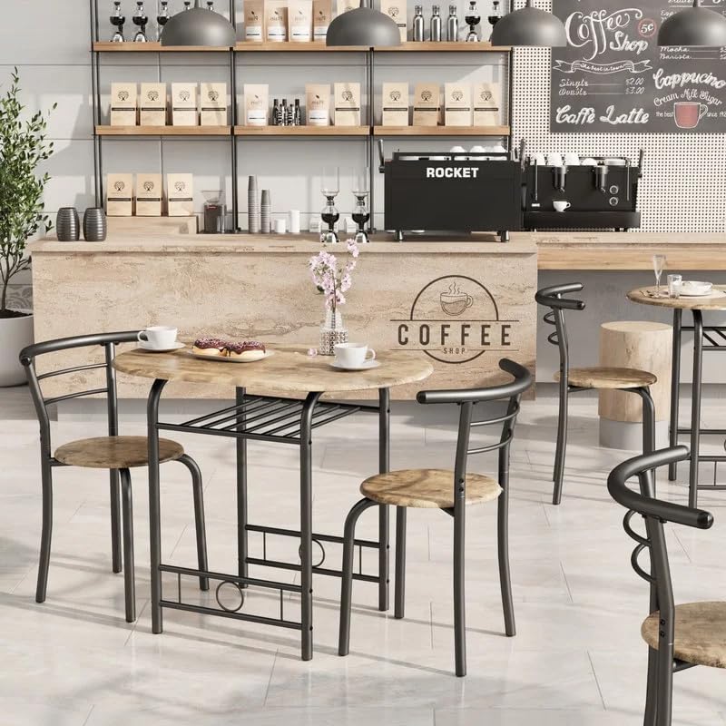 Shahoo 3-Piece Dining Table Set - Image 3