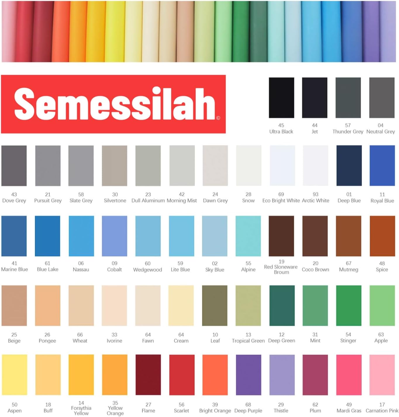 Seamless Photography Background Paper Roll, Blue Photo Paper Backdrop for Photography, Video and Streaming (Scarlet, 82" x16')