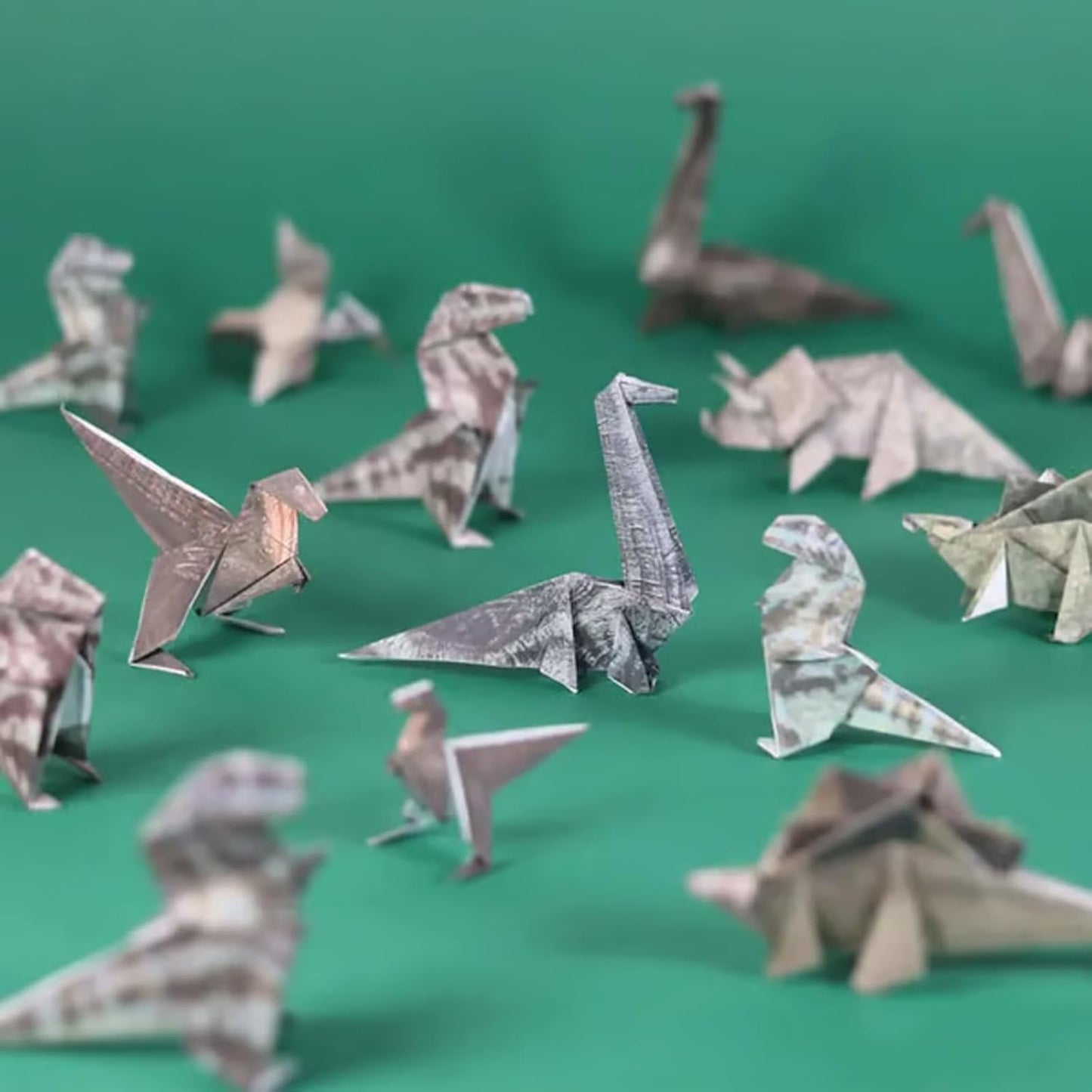 DIY Paper Cats Origami Kit - 50/30 Sheets DIY Paper Origami to Fold Your Own Cute Cat/Dog/Dino Figures - Perfect Desk Origami Cats Decoration & Creative Gift for Kids, Adults & Cat Lovers (Dog)