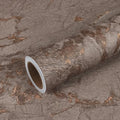 VEELIKE Thick Metallic Brown Marble Contact Paper by VEELIKE