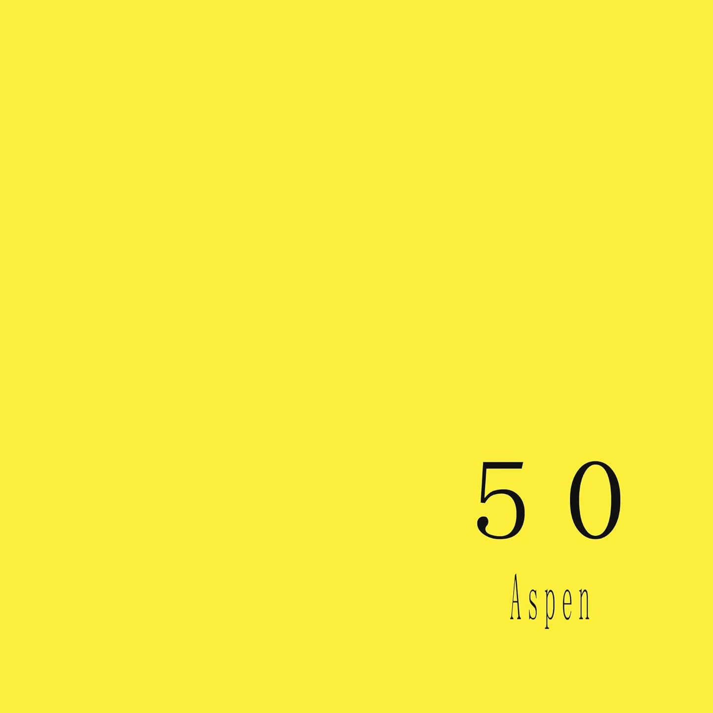 Seamless Photography Background Paper Roll, Yellow Photo Paper Backdrop for Photography, Video and Streaming (53''x16 'Aspen)