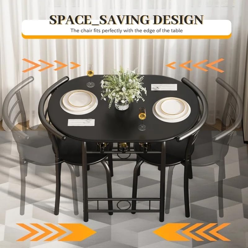 Shahoo 3-Piece Dining Table Set - Image 4