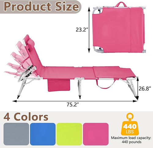 3-in-1 Heavy Duty Tanning Chair - Image 2