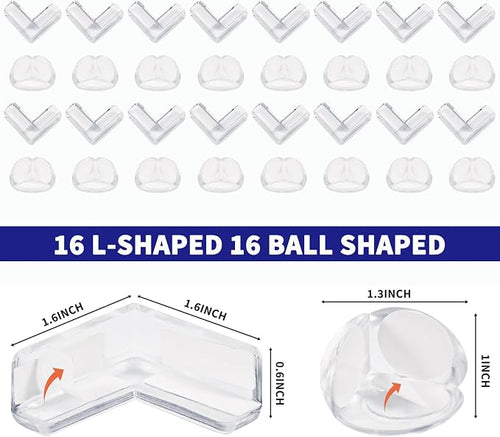 32 Pack Corner Protector Baby, Table Corner Protectors - Image 2