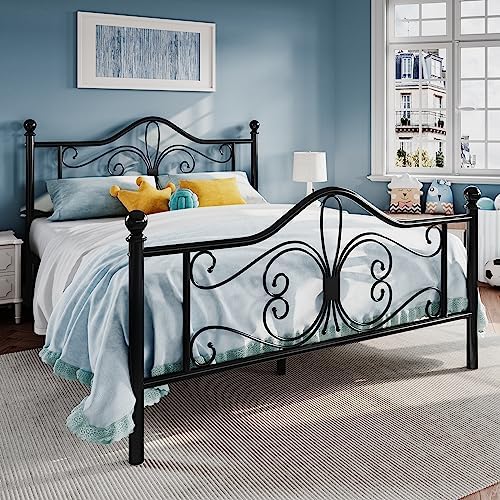 SHA CERLIN Full Size Metal Bed Frame - Image 3