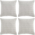 Fancy Homi 4 Packs Decorative Throw Pillow Covers by Fancy+Homi