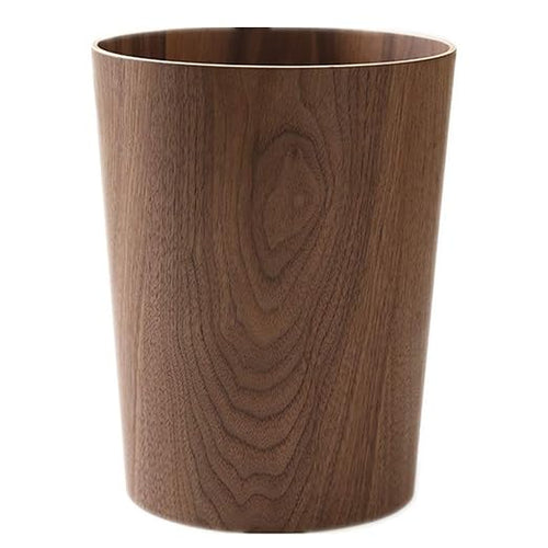 2.3 Gallons Wood Trash Can Wastebasket by BISOZER
