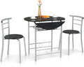 VINGLI 31.5" Drop Leaf Dining Table Set by VINGLI