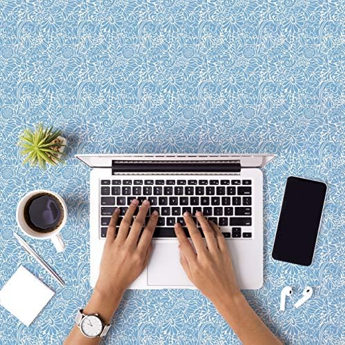 Con-Tact Brand Creative Covering, Self-Adhesive Shelf Liner, Batik Blue - Image 5