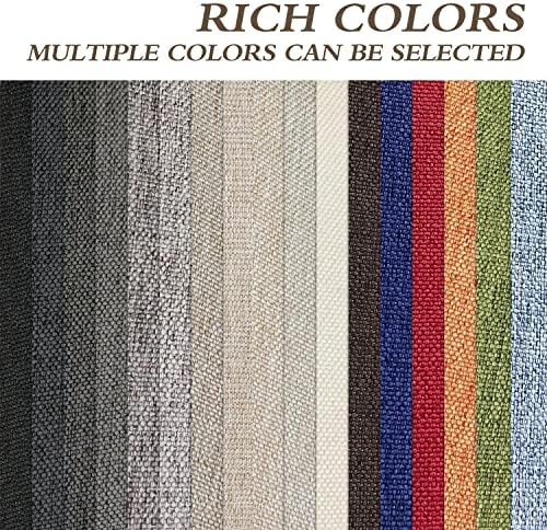 King Mountain Premium Linen Fabric Iron-on Repair Patch, Inside&Outside Fabric - Image 4