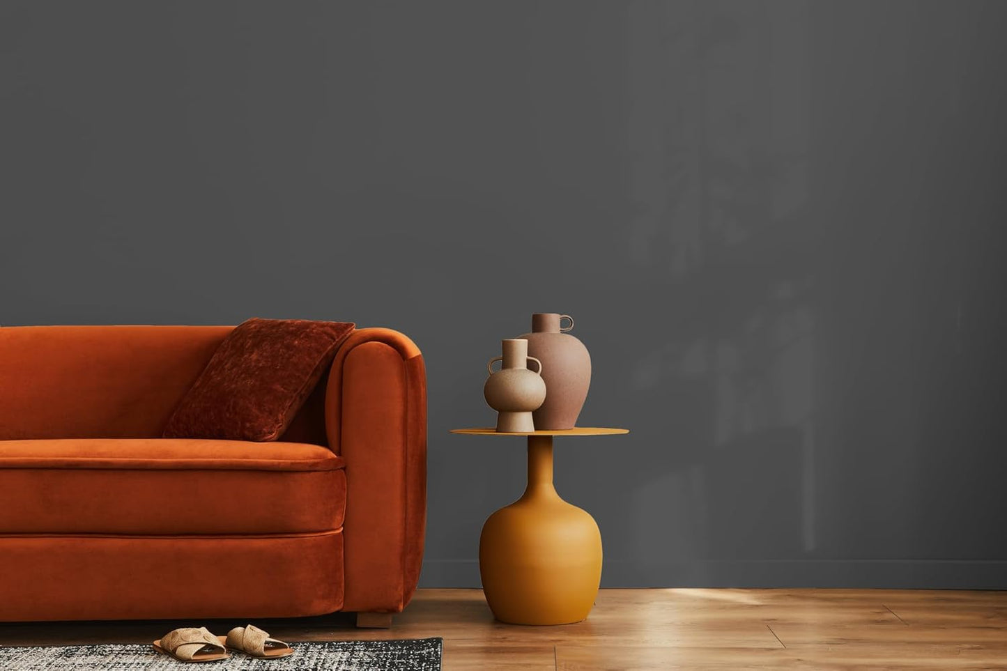 EVOLVE Paint & Primer: Environment-friendly, Eggshell with One-coat Coverage for Interior & Exterior surfaces (Slate Gray, 5-Gallon)