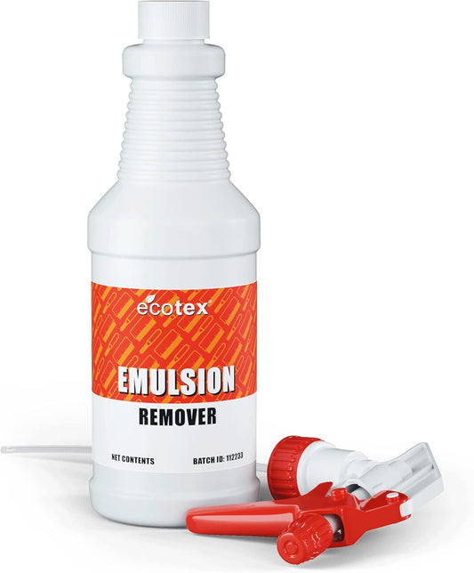Ecotex® Screen Printing Emulsion Remover (Quart - 32oz.) - Diazo Photo Emulsion Cleaner for Silk Screens and Stencil Remover - Screen Print Direct®