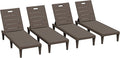 Greesum Outdoor Chaise Lounge Chairs Set of 4 by BuynowfromGreesum