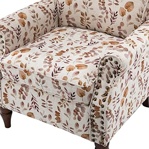HULALA HOME Traditional Floral Accent Chair - Image 6
