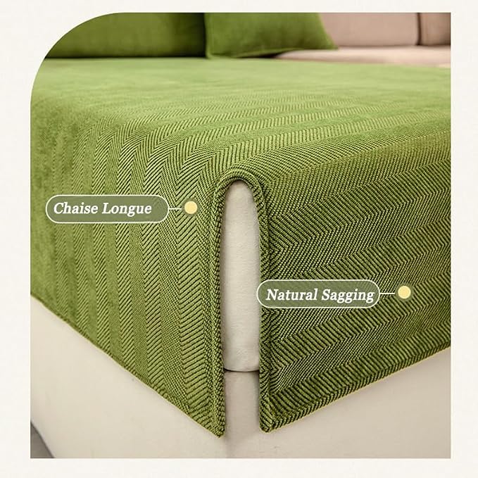 Funny Fuzzy Couch Cover, Chenille Couch Furniture Protector, Funny Fuzzy Couch - Image 5