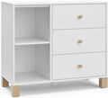 Storkcraft California 3 Drawer Combo Dresser – GREENGUARD Gold Certified by Storkcraft