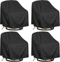 Outdoor Swivel Lounge Chair Cover 4 Pack, Waterproof Heavy Duty Outdoor Chair by HI%C2%B7%C2%B7%C2%B7YOURCOVER