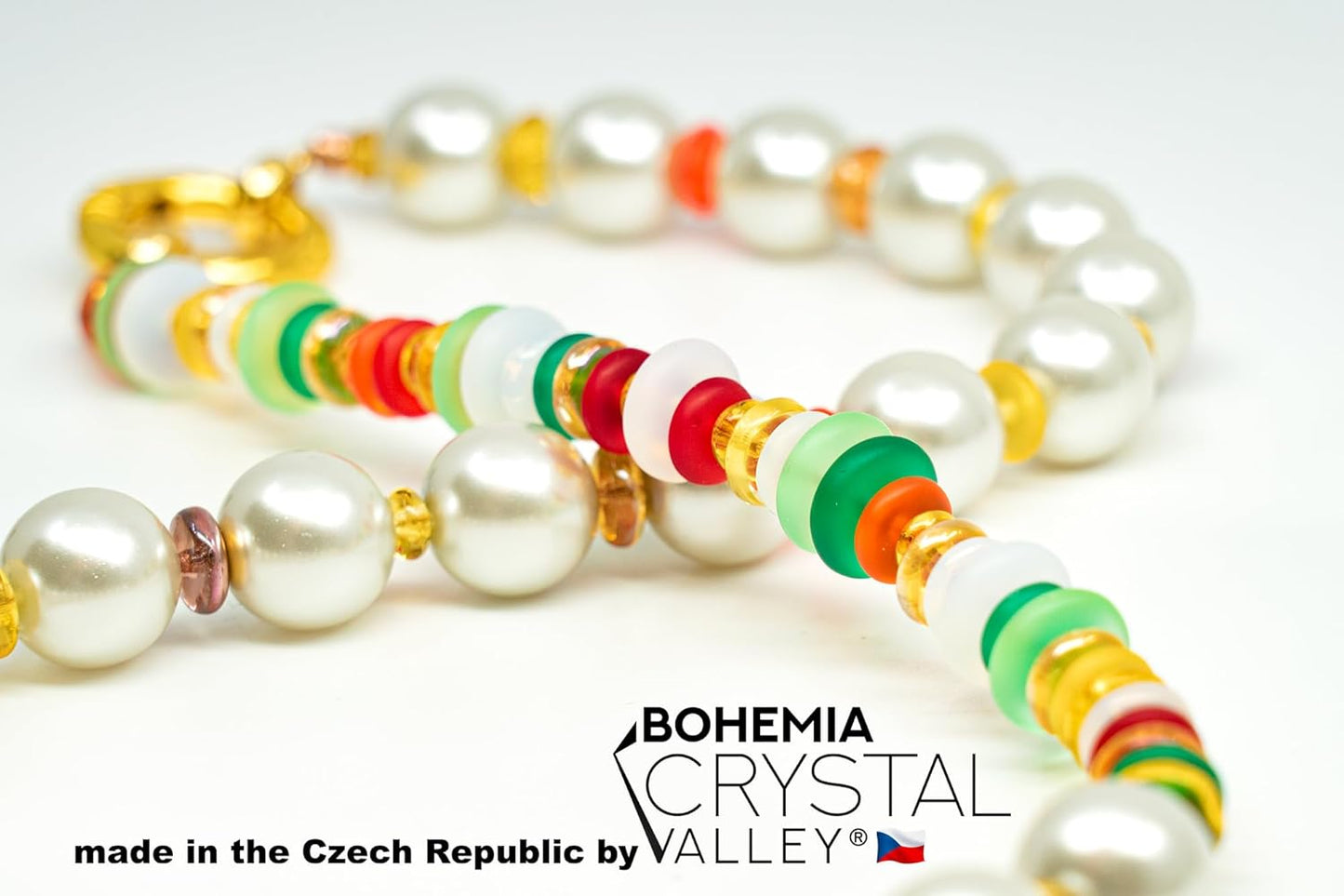 0.88oz (25g) Limited Mix of Czech Glass Spacer Beads Round Space Disc, Size & Color Mix, Spacers 01