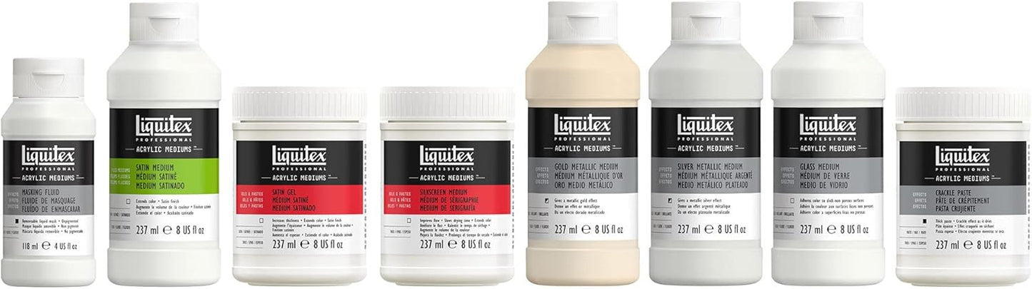 Liquitex Professional Effects Medium, 237ml (8-oz), Glass Medium