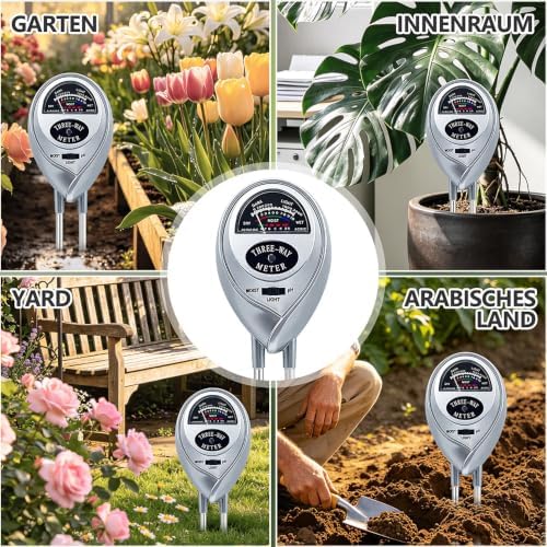 3 in 1 Soil Tester Soil Moisture Fertility pH Tester Soil Test Soil Moisture - Image 6