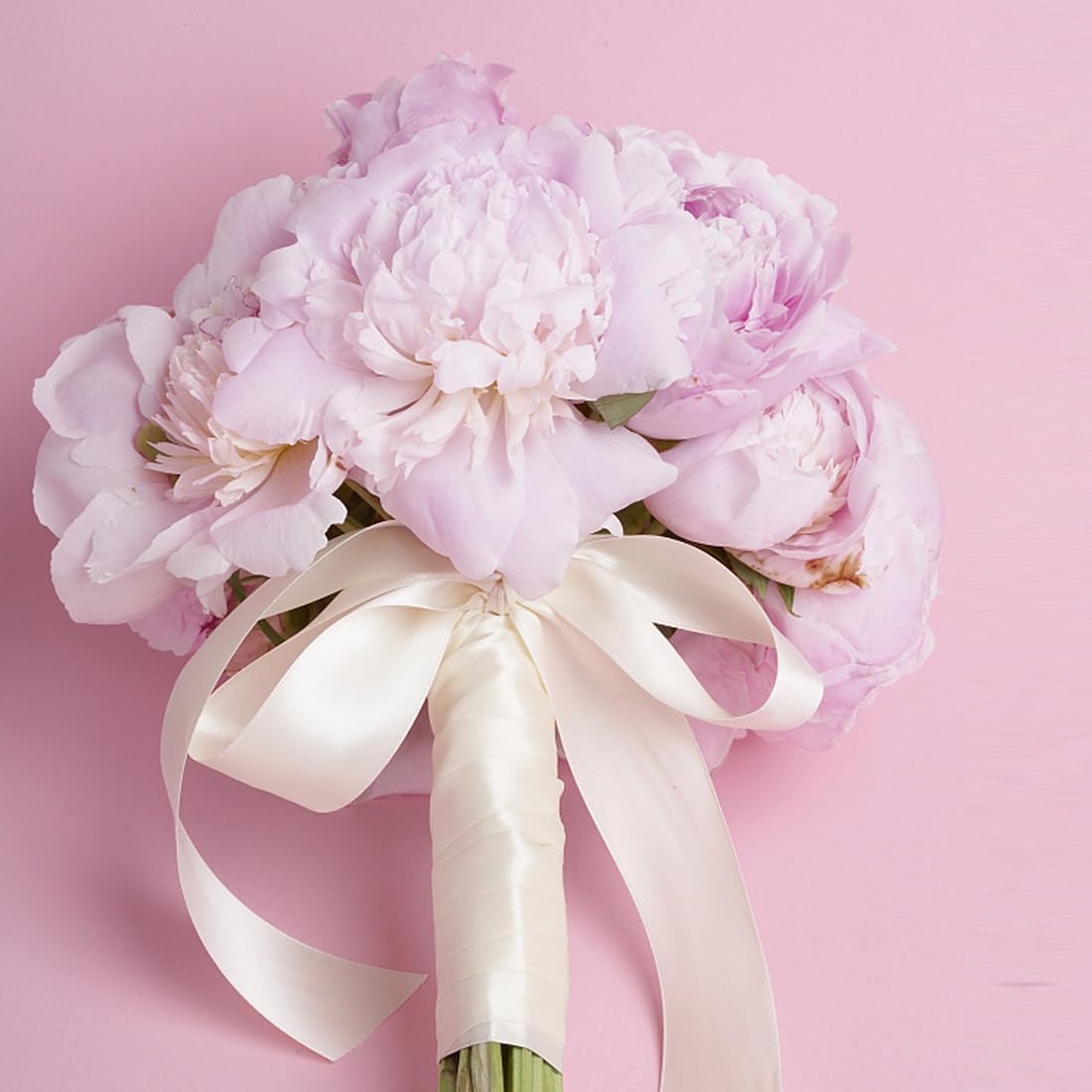 1-1/2" Width x 100 Yards Satin Fabric Ribbon, Light Pink Ribbon Perfect for DIY Bows, Swags, Gift Wrapping, Craft, Flower Bouquet，Christmas and Party Decoration